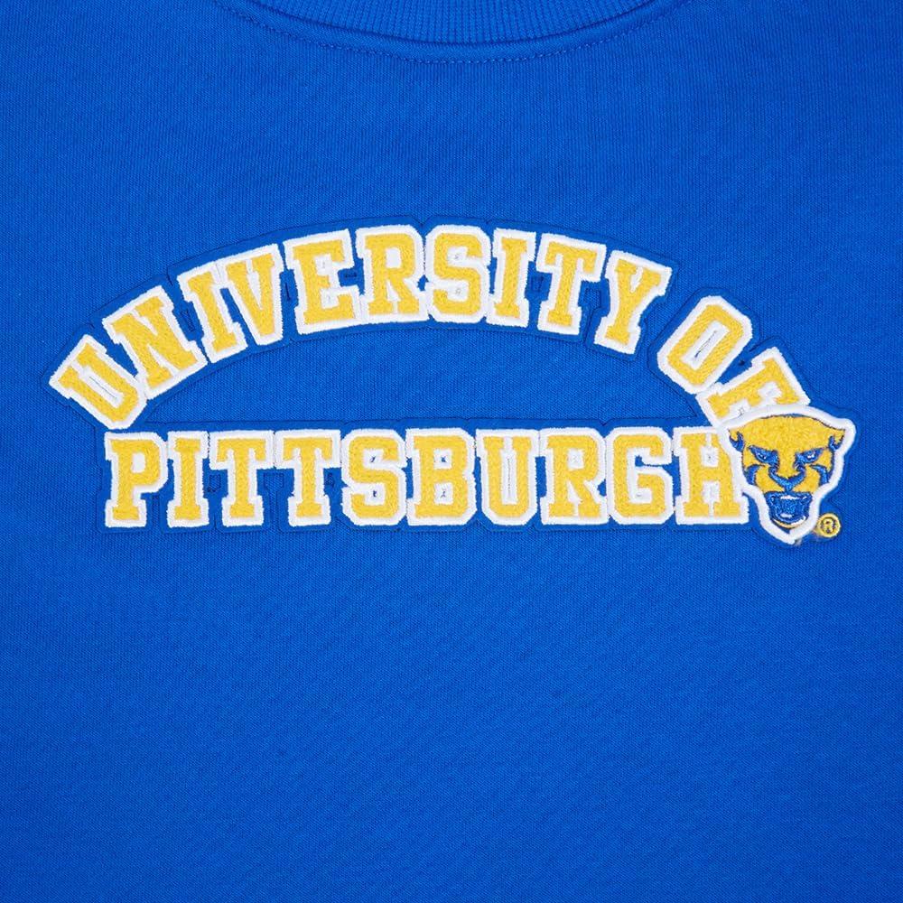 imagePro Standard NCAA womens Womens College Classic Essentials Brushed Back French Terry Crewneck SweatshirtRoyal Blue