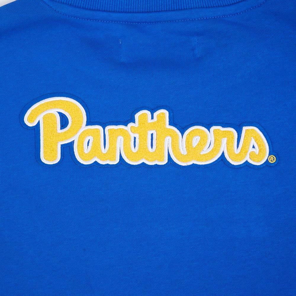 imagePro Standard NCAA womens Womens College Classic Essentials Brushed Back French Terry Crewneck SweatshirtRoyal Blue