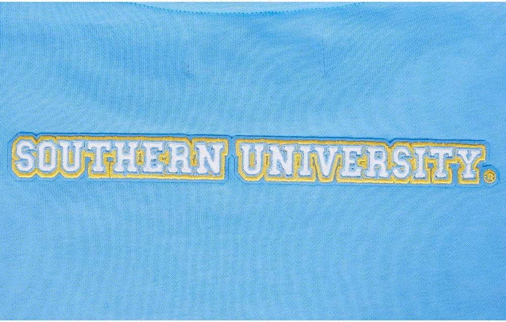 imagePro Standard NCAA womens Womens College Classic Essentials Brushed Back French Terry Crewneck SweatshirtUniversity Blue
