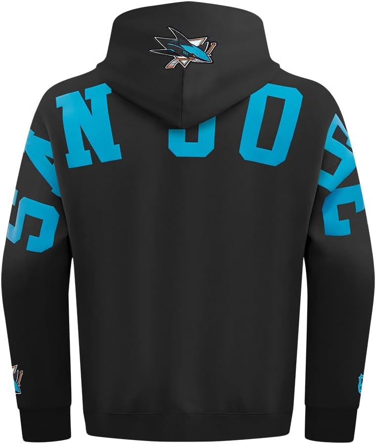 imagePro Standard NHL mens Mens Nhl Wingspan Fleece Pull Over HoodieBlack