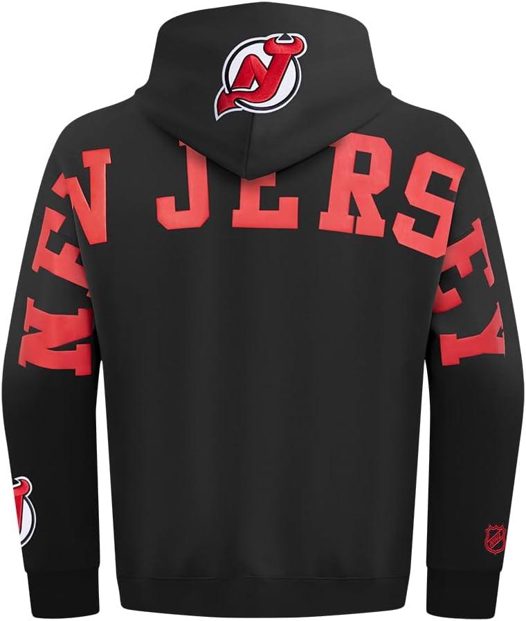 imagePro Standard NHL mens Mens Nhl Wingspan Fleece Pull Over HoodieBlack