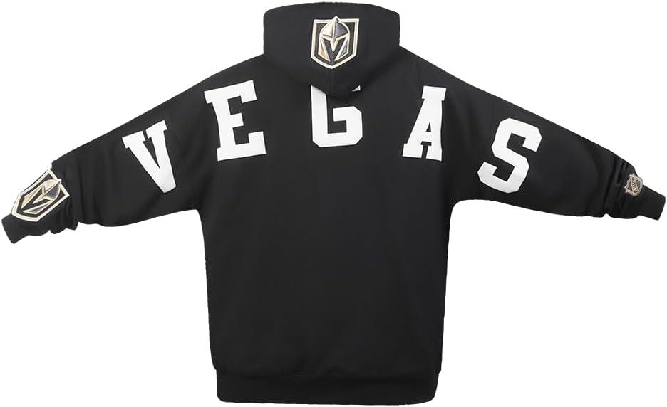 imagePro Standard NHL mens Mens Nhl Wingspan Fleece Pull Over HoodieBlack