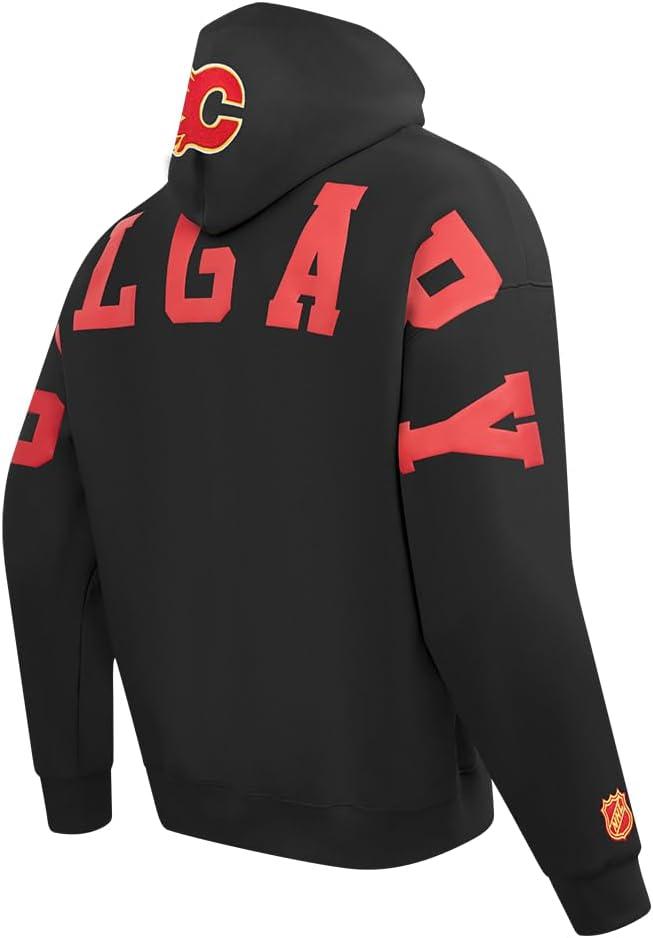 imagePro Standard NHL mens Mens Nhl Wingspan Fleece Pull Over HoodieBlack