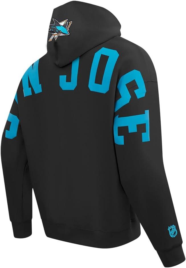 imagePro Standard NHL mens Mens Nhl Wingspan Fleece Pull Over HoodieBlack