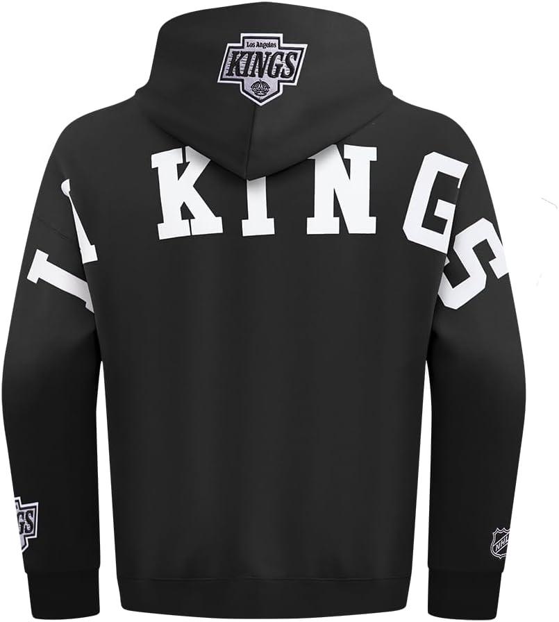 imagePro Standard NHL mens Mens Nhl Wingspan Fleece Pull Over HoodieBlack