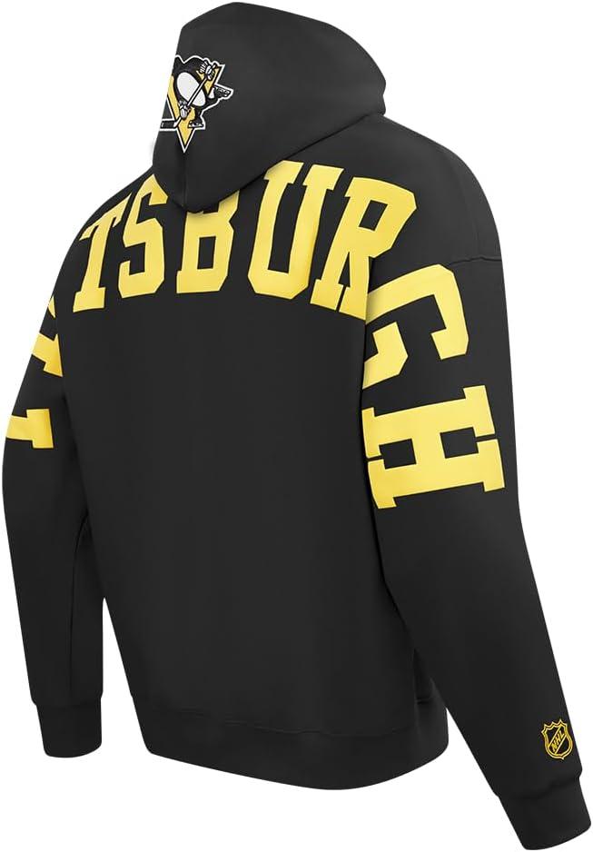 imagePro Standard NHL mens Mens Nhl Wingspan Fleece Pull Over HoodieBlack