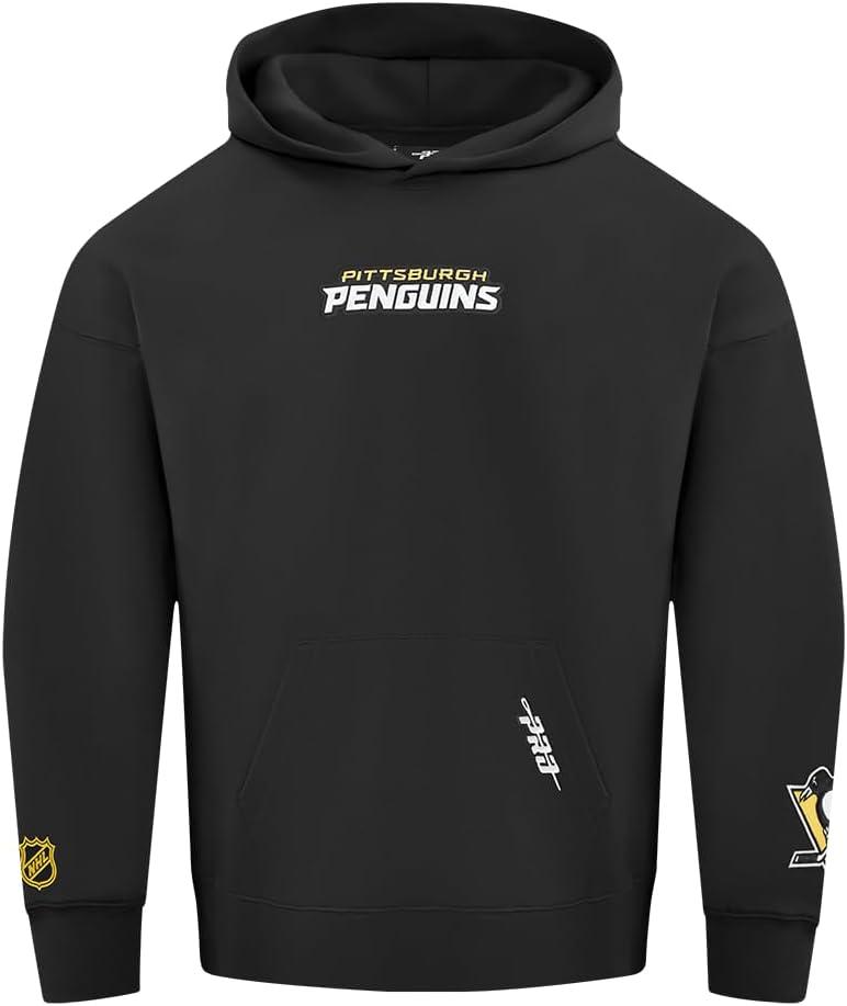 imagePro Standard NHL mens Mens Nhl Wingspan Fleece Pull Over HoodieBlack