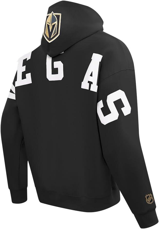 imagePro Standard NHL mens Mens Nhl Wingspan Fleece Pull Over HoodieBlack