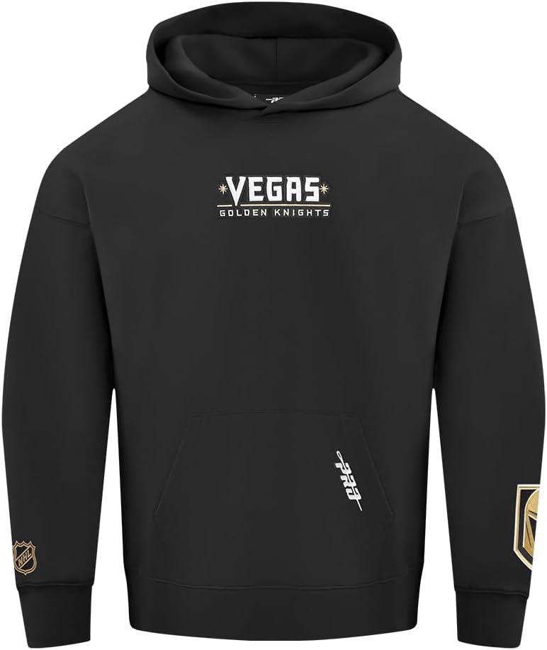 imagePro Standard NHL mens Mens Nhl Wingspan Fleece Pull Over HoodieBlack