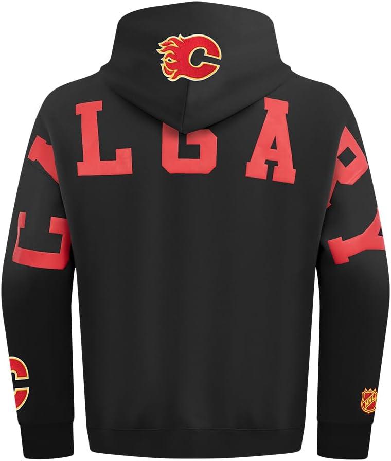 imagePro Standard NHL mens Mens Nhl Wingspan Fleece Pull Over HoodieBlack