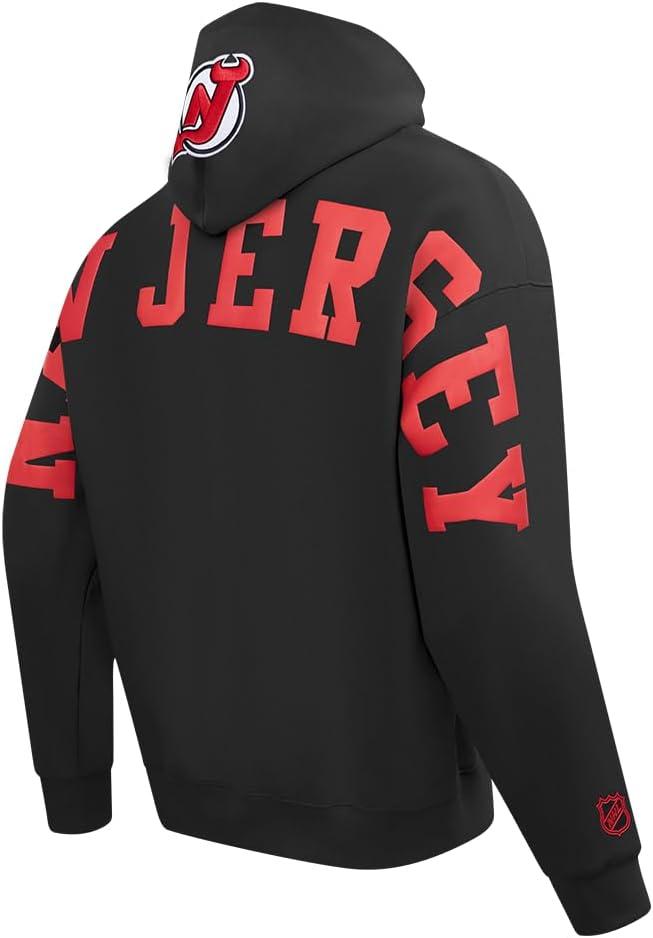 imagePro Standard NHL mens Mens Nhl Wingspan Fleece Pull Over HoodieBlack