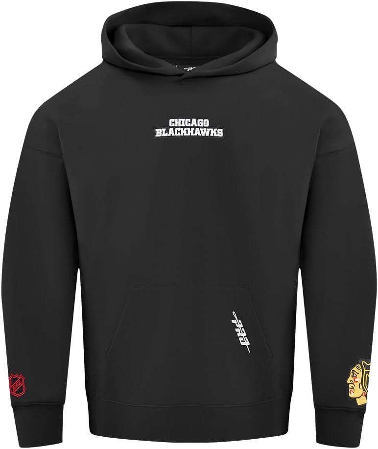 imagePro Standard NHL mens Mens Nhl Wingspan Fleece Pull Over HoodieBlack