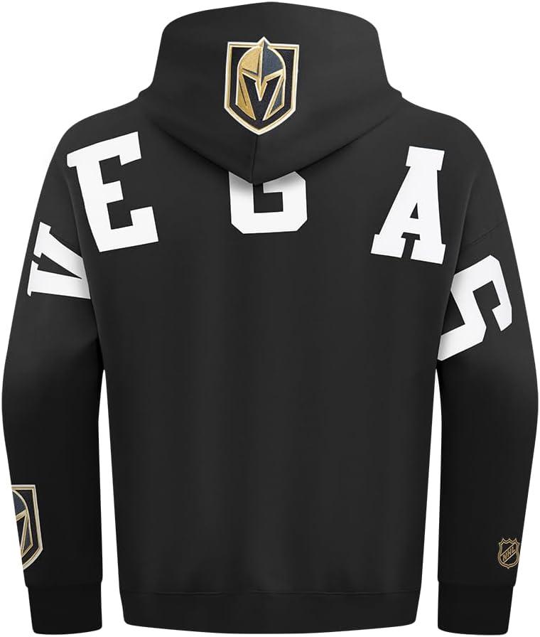 imagePro Standard NHL mens Mens Nhl Wingspan Fleece Pull Over HoodieBlack