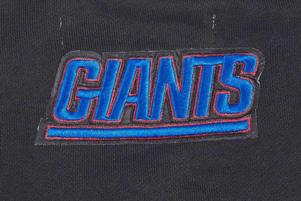 imagePro Standard Womens NFL Classic Chenille Brushed Back French Terry Crewneck SweatshirtBlack
