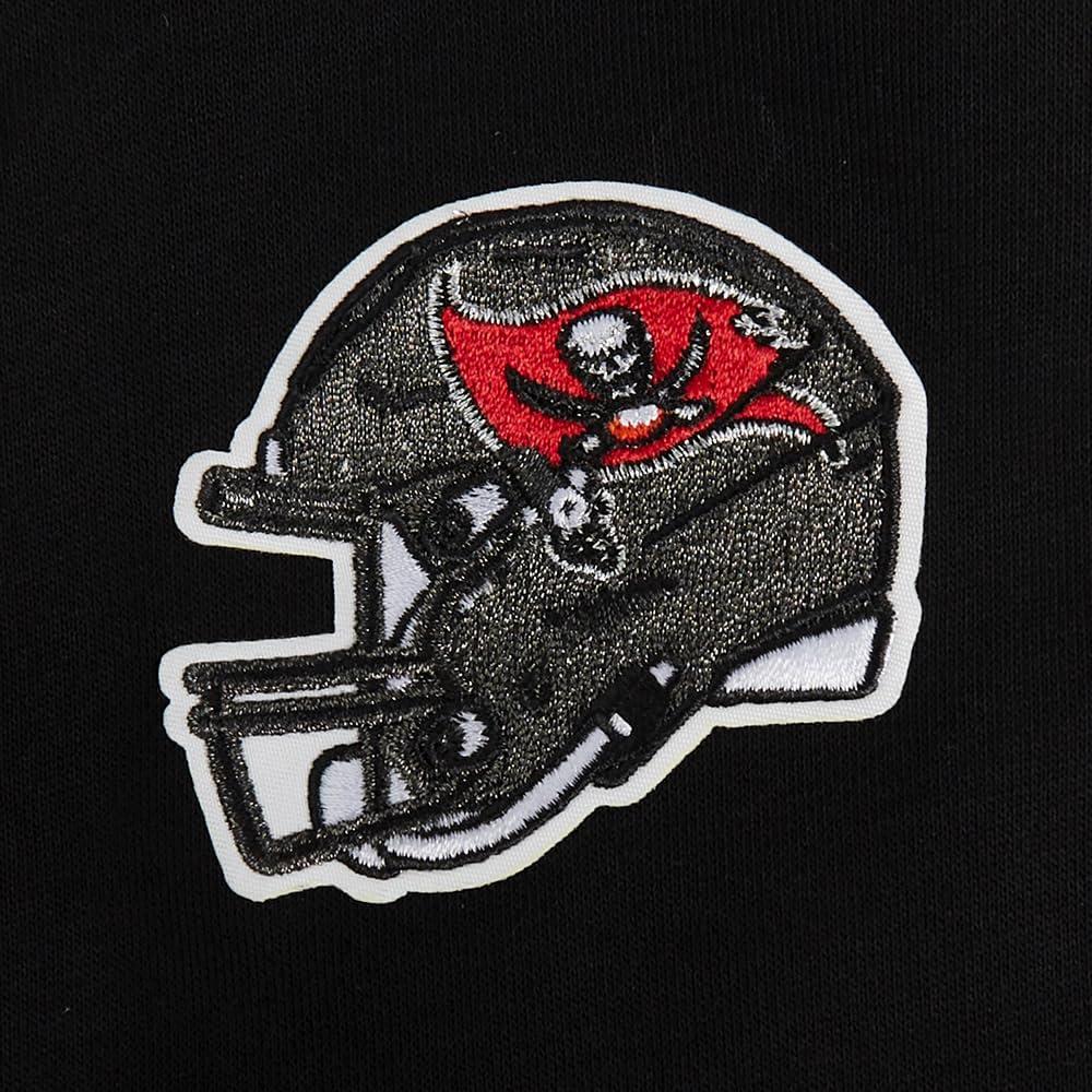 imagePro Standard Womens NFL Classic Chenille Brushed Back French Terry Crewneck SweatshirtBlack