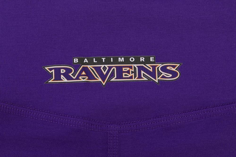 imagePro Standard Womens NFL Classic Chenille Cotton Span LeggingPurple