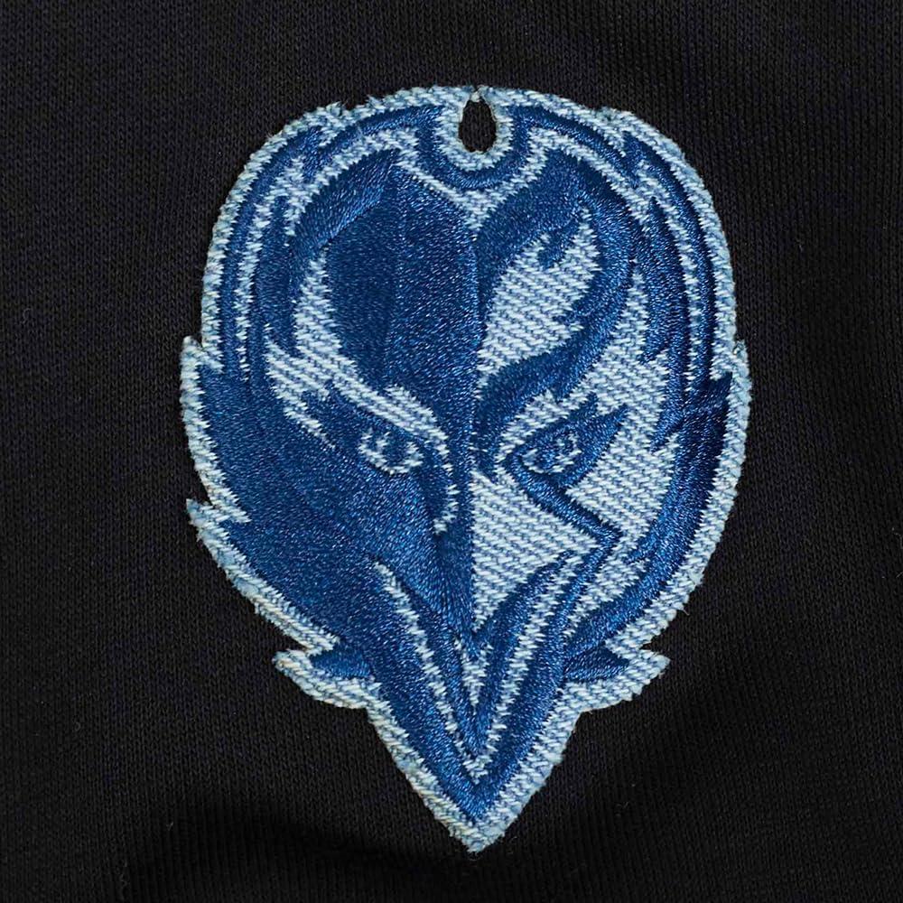 imagePro Standard Womens NFL Varsity Blues Brushed Back French Terry Crewneck SweatshirtBlack