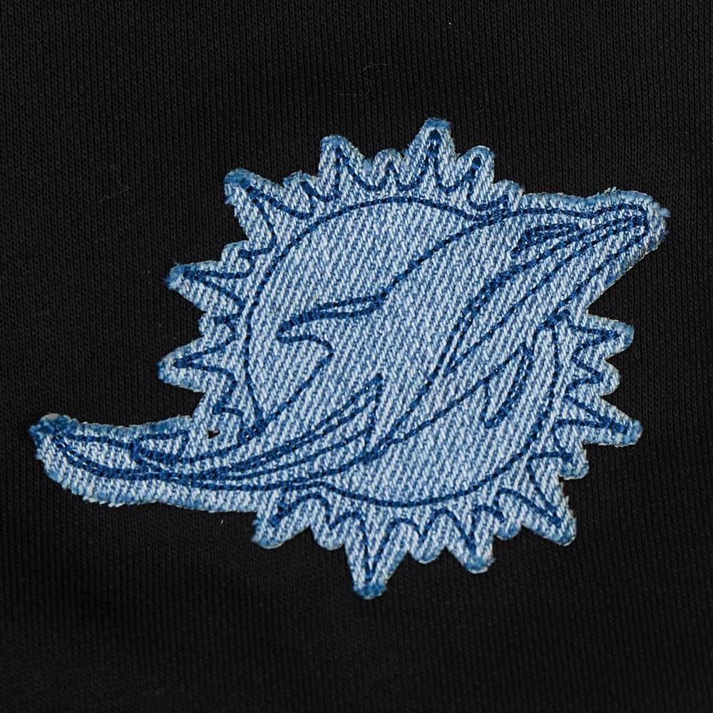 imagePro Standard Womens NFL Varsity Blues Brushed Back French Terry Crewneck SweatshirtBlack