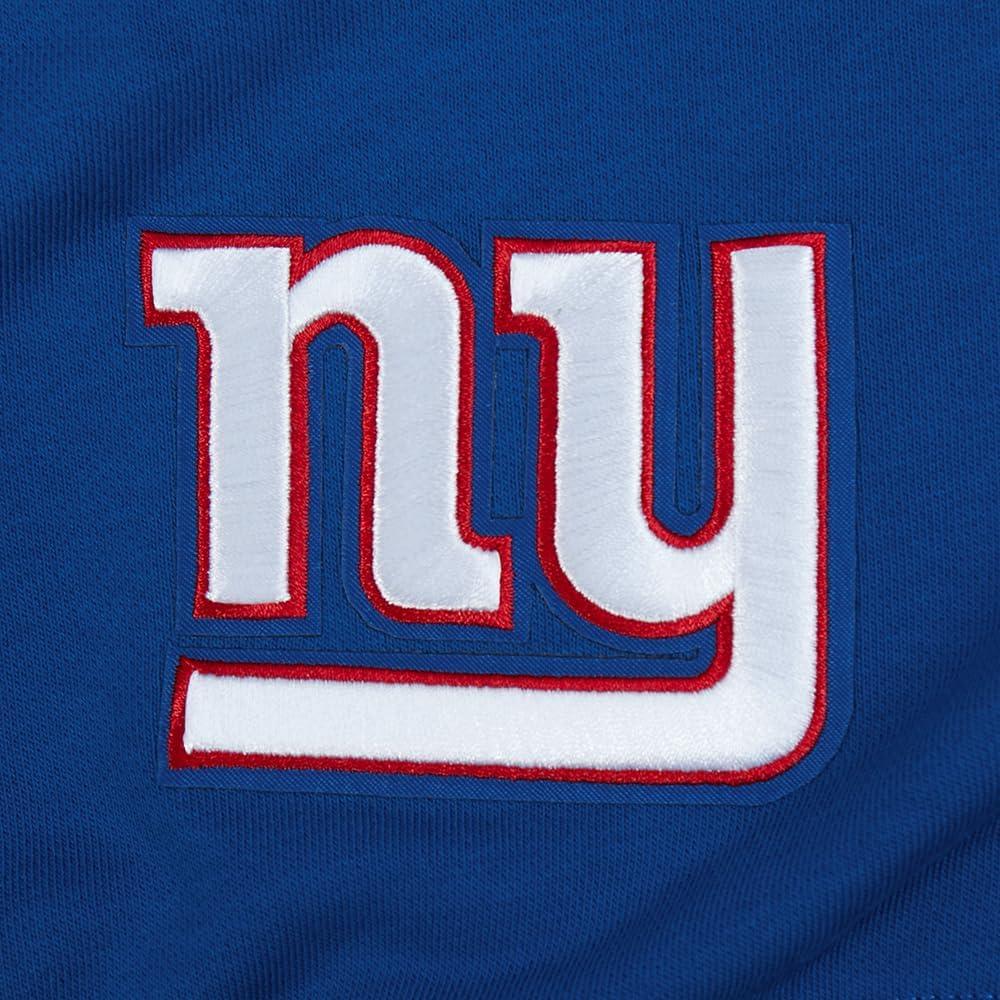 imagePro Standard Womens NFL Wingspan Brushed Back French Terry Crewneck SweatshirtDodger Blue