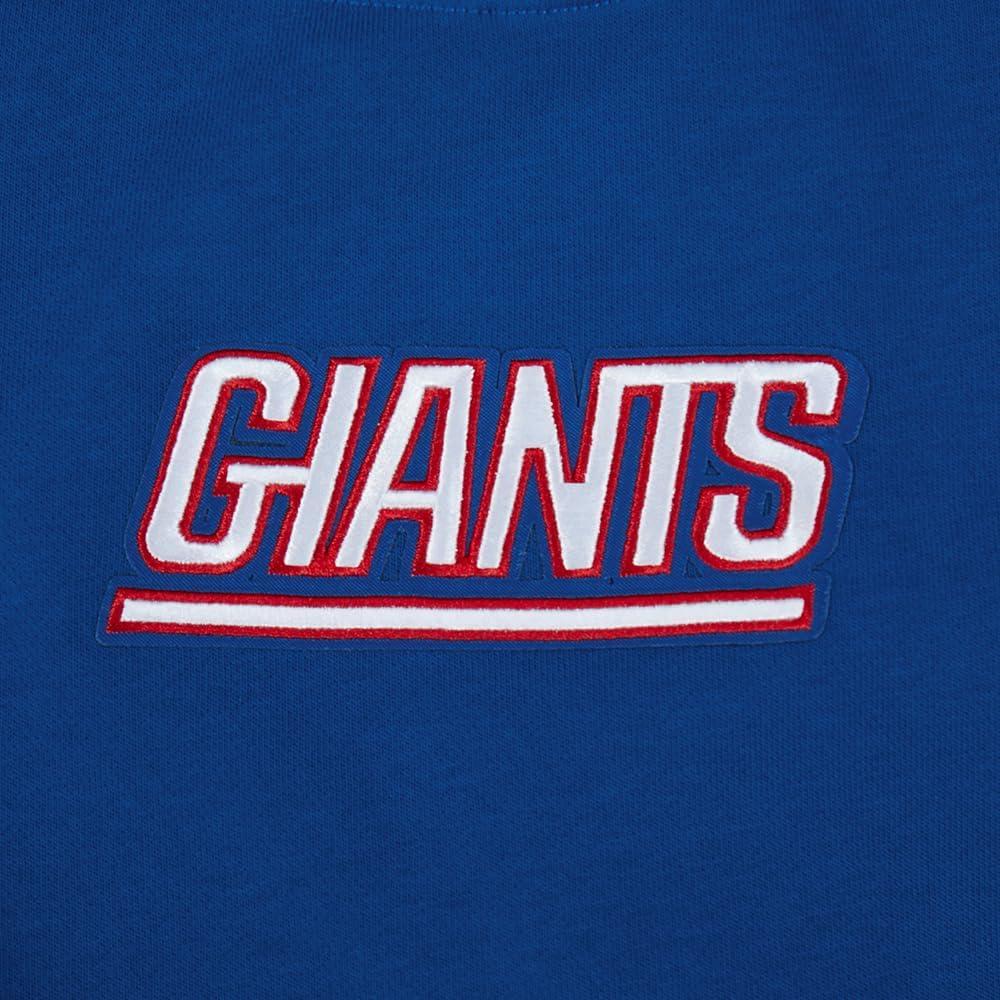 imagePro Standard Womens NFL Wingspan Brushed Back French Terry Crewneck SweatshirtDodger Blue