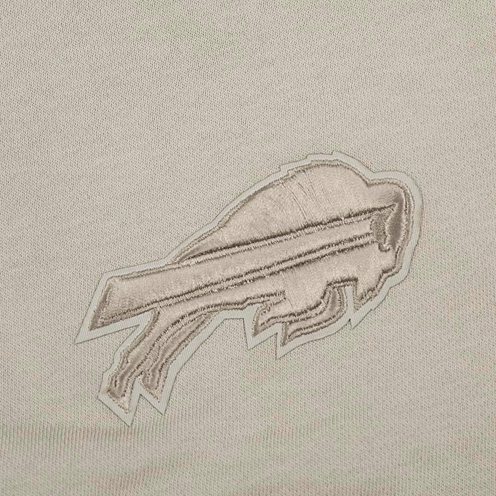 imagePro Standard Womens NFL Wingspan Brushed Back French Terry Crewneck SweatshirtTaupe