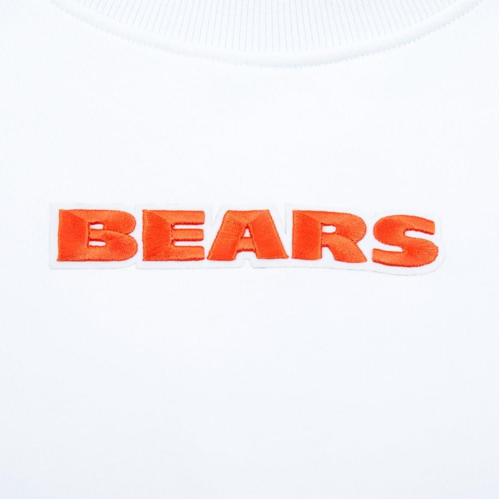 imagePro Standard Womens NFL Wingspan Brushed Back French Terry Crewneck SweatshirtWhite