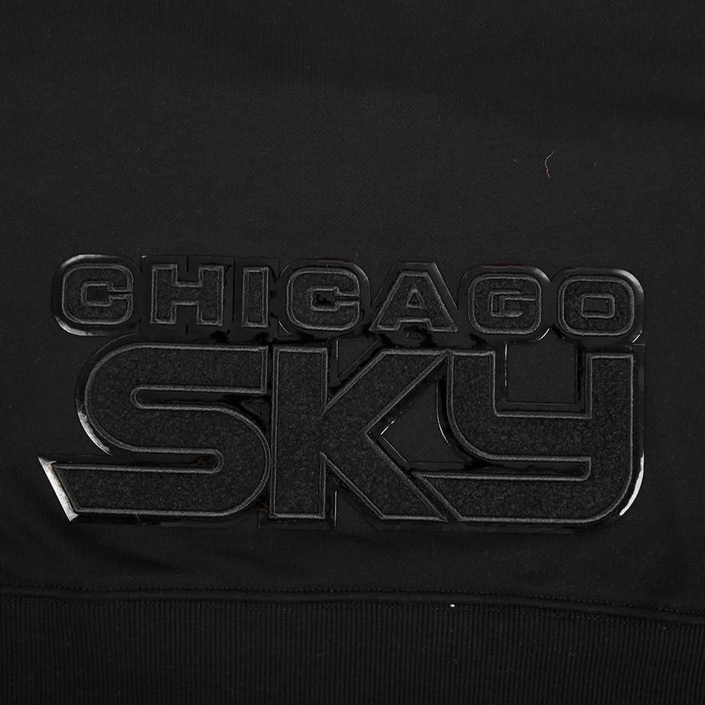 imagePro Standard Womens WNBA Classic Triple Black Cropped Pullover HoodieBlack