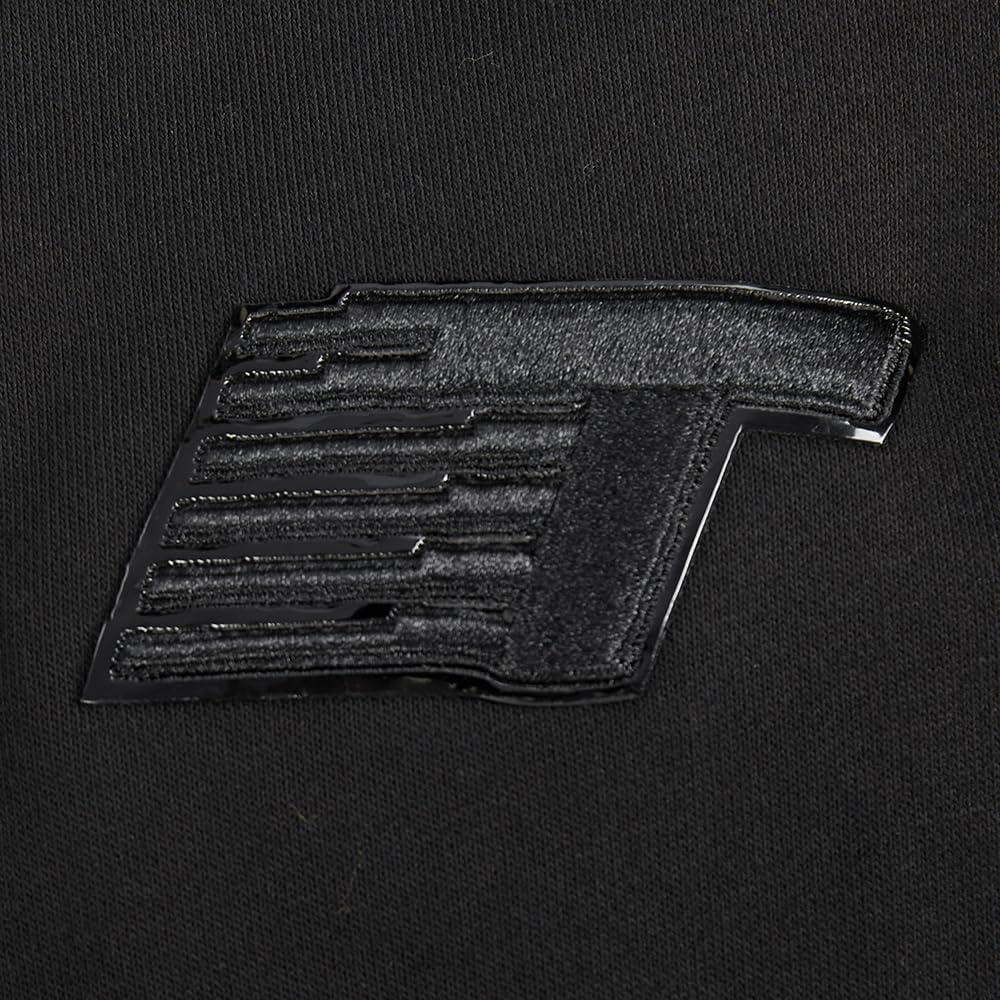imagePro Standard Womens WNBA Classic Triple Black Cropped Pullover HoodieBlack