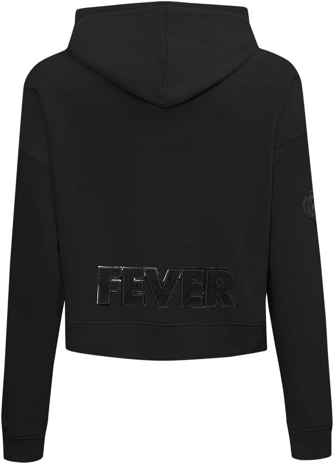 imagePro Standard Womens WNBA Classic Triple Black Cropped Pullover HoodieBlack