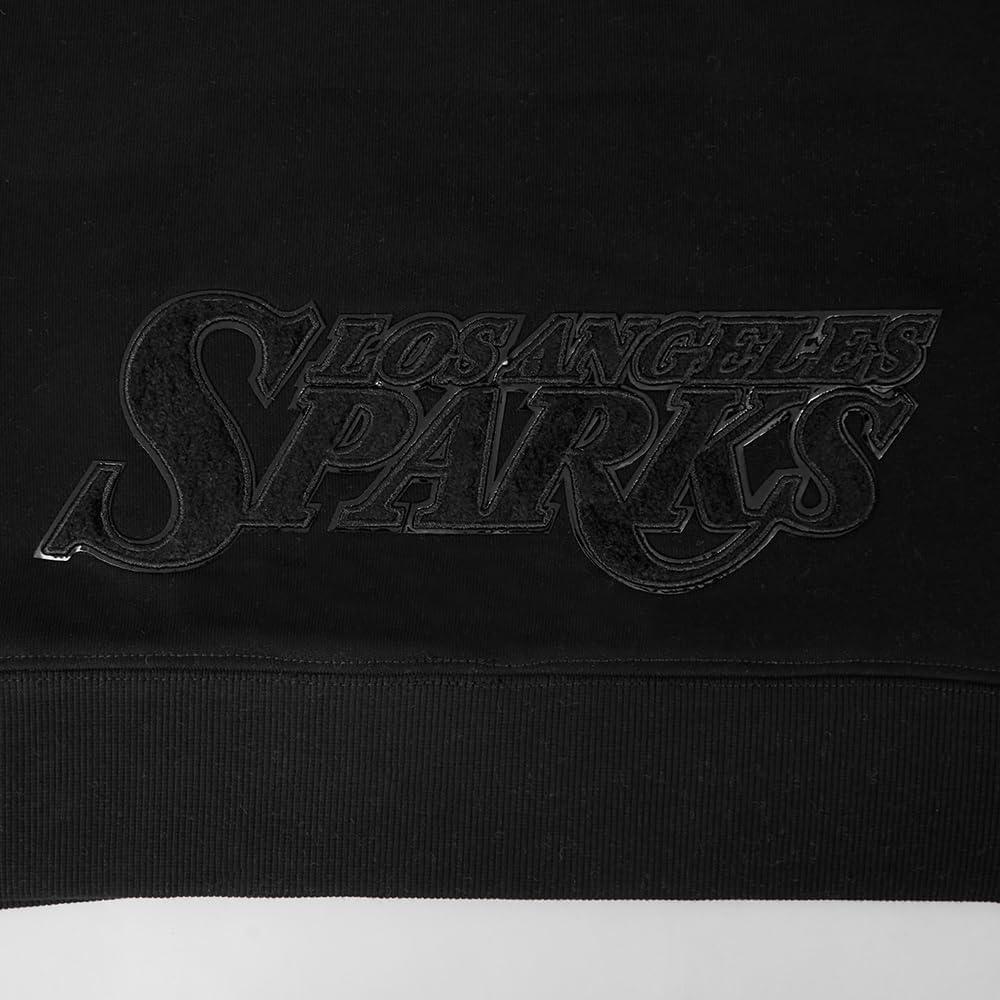 imagePro Standard Womens WNBA Classic Triple Black Cropped Pullover HoodieBlack