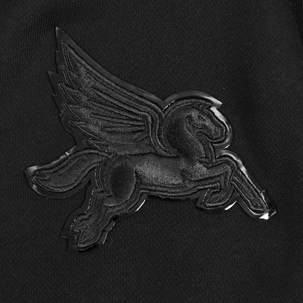 imagePro Standard Womens WNBA Classic Triple Black Cropped Pullover HoodieBlack