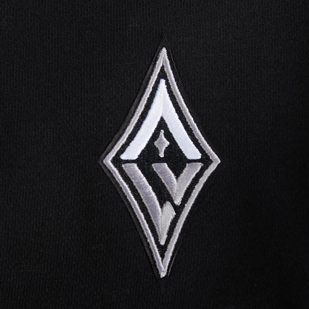 imagePro Standard Womens WNBA Las Vegas Aces Classic Player Name And Number Crewneck SweatshirtBlack