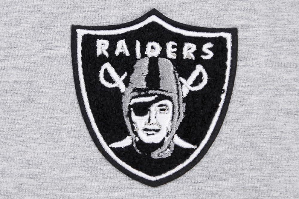 imageWomens NFL Classic Chenille Cotton Single Jersey Short Sleeve Boxy TeeHeather Grey