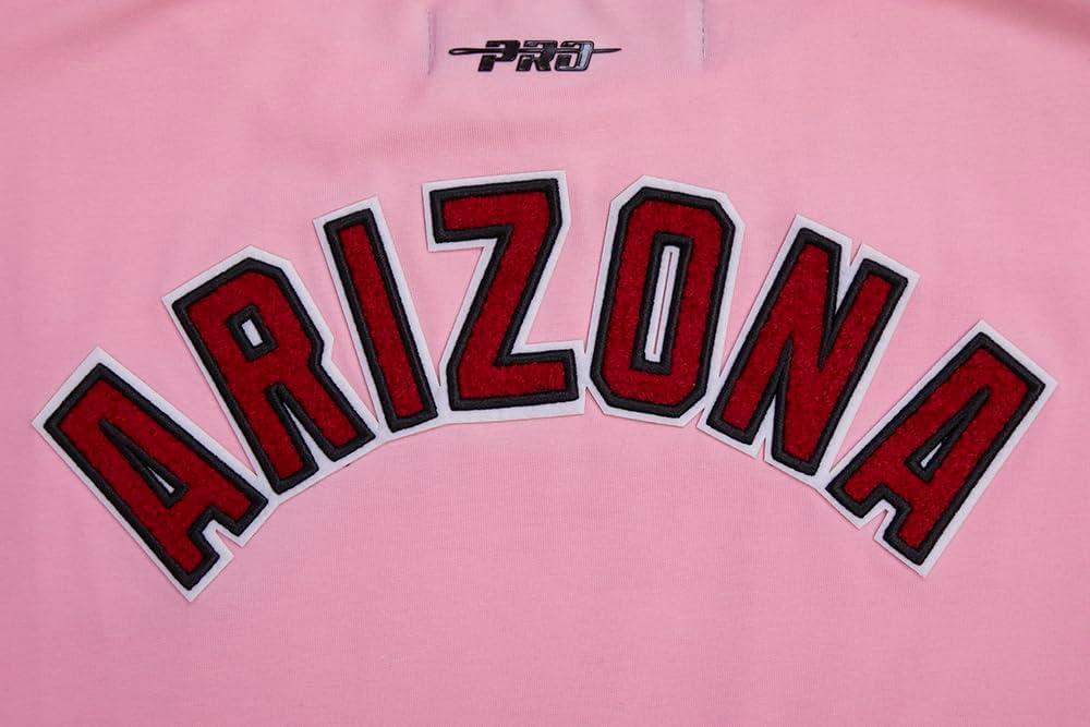 imageWomens NFL Classic Chenille Cotton Single Jersey Short Sleeve Boxy TeePink