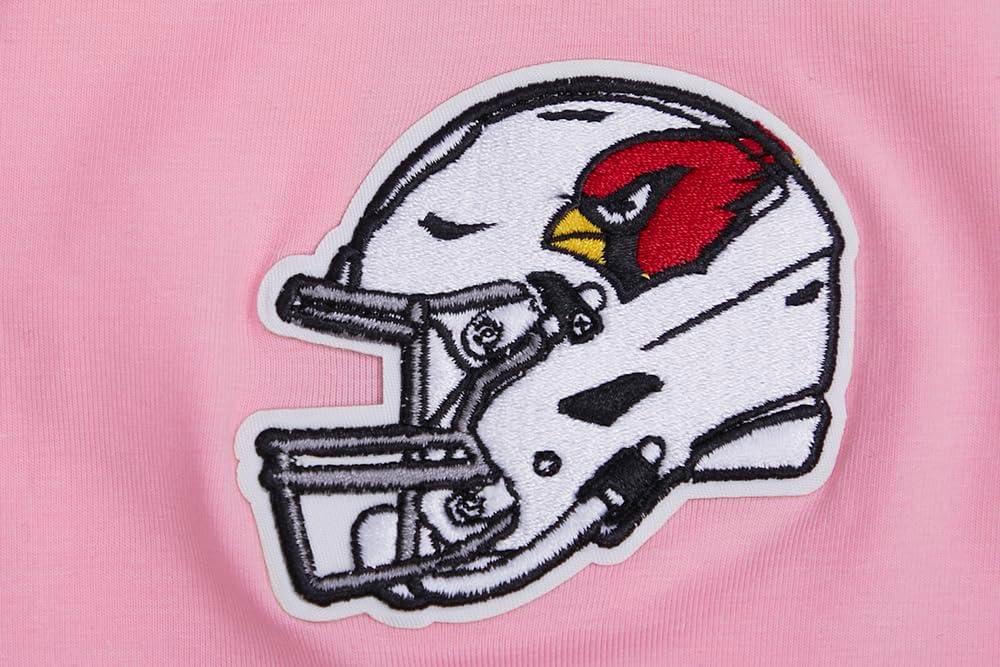 imageWomens NFL Classic Chenille Cotton Single Jersey Short Sleeve Boxy TeePink