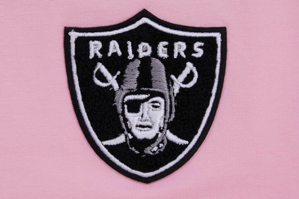 imageWomens NFL Classic Chenille Cotton Single Jersey Short Sleeve Boxy TeePink