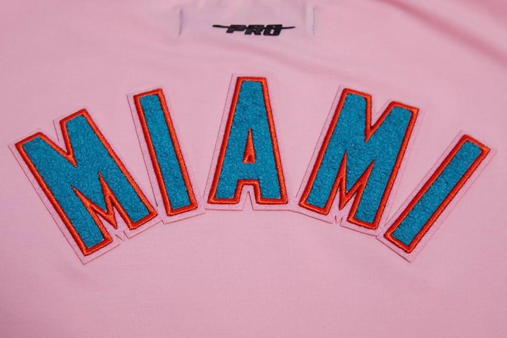 imageWomens NFL Classic Chenille Cotton Single Jersey Short Sleeve Boxy TeePink