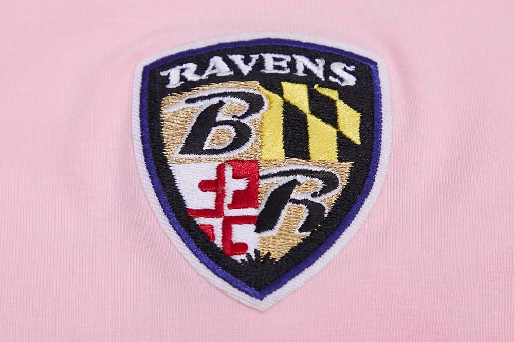 imageWomens NFL Classic Chenille Cotton Single Jersey Short Sleeve Boxy TeePink