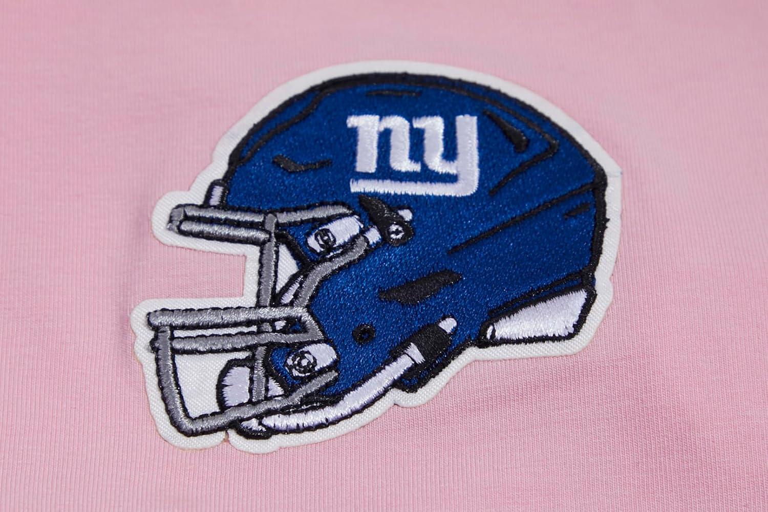 imageWomens NFL Classic Chenille Cotton Single Jersey Short Sleeve Boxy TeePink
