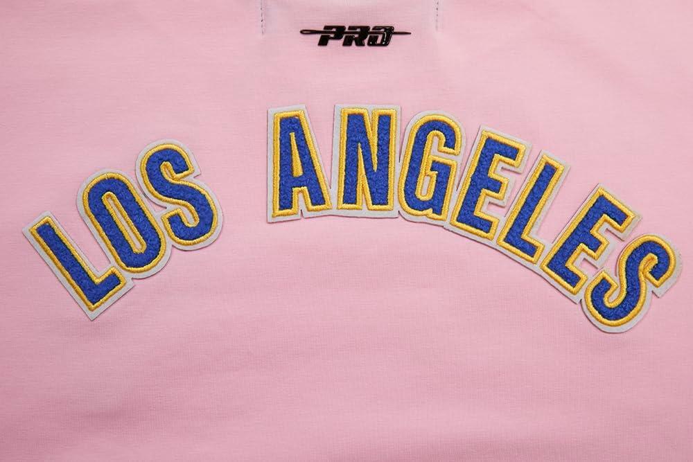 imageWomens NFL Classic Chenille Cotton Single Jersey Short Sleeve Boxy TeePink