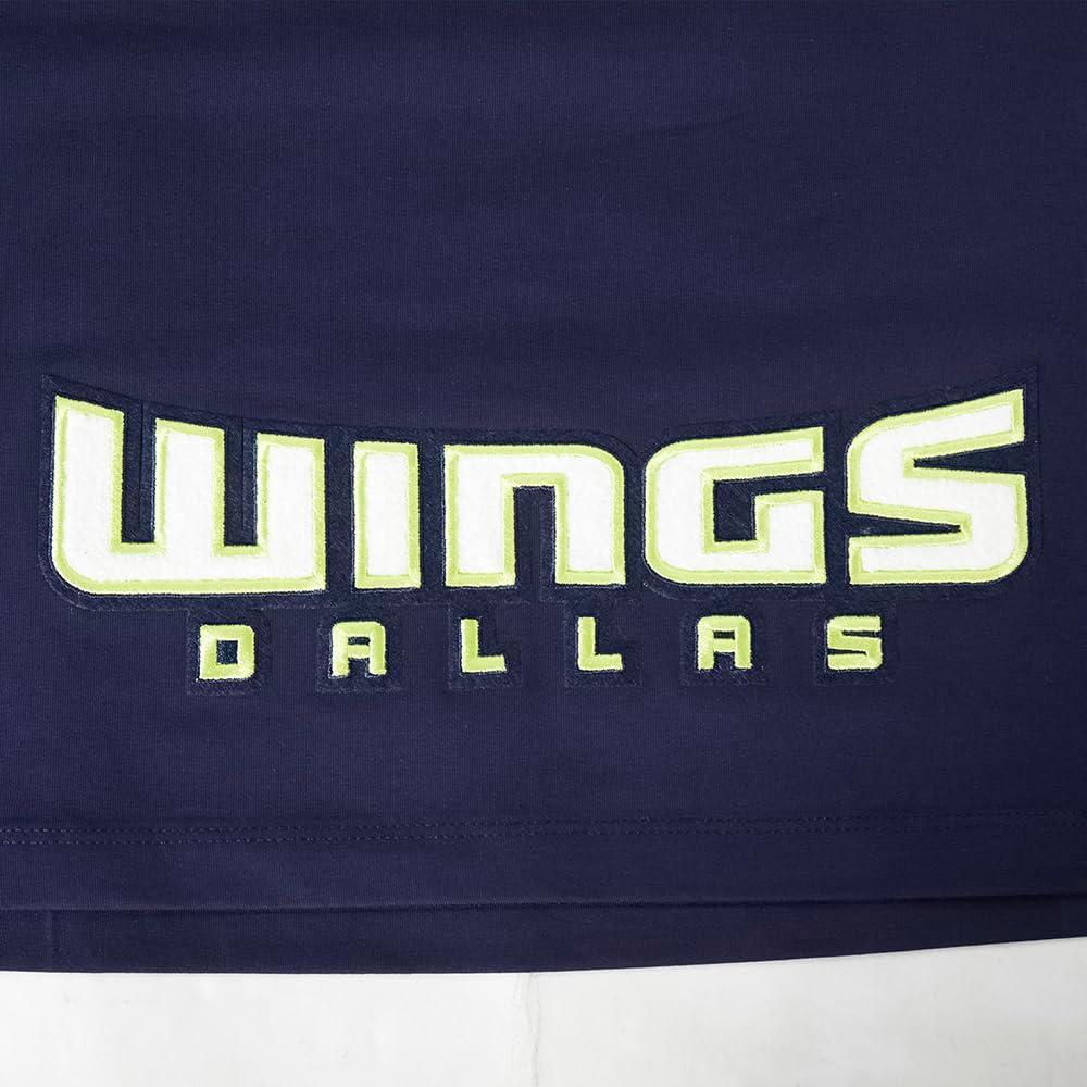 imageWomens WNBA Dallas Wings Classic Player Name and Number Cotton Short Sleeve Boxy TeeMidnight Navy