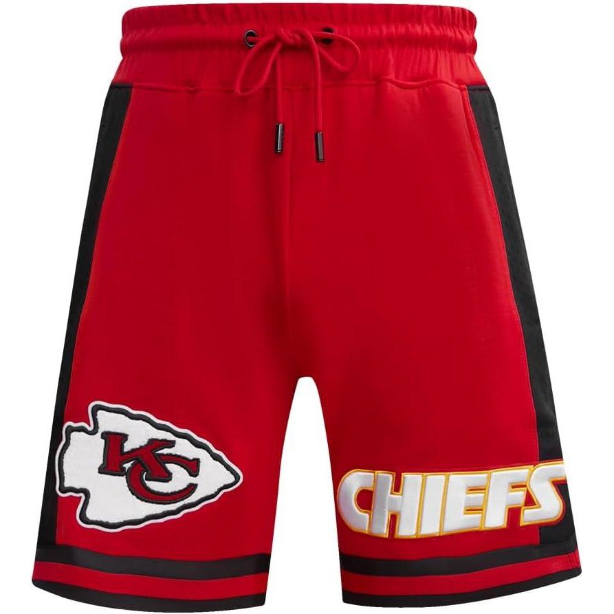 imagePro Standard Mens NFL Retro Classics Athletic ShortRedBlack