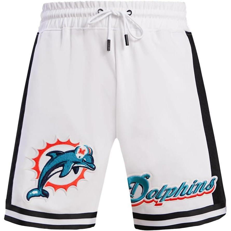 imagePro Standard Mens NFL Retro Classics Athletic ShortWhiteBlack