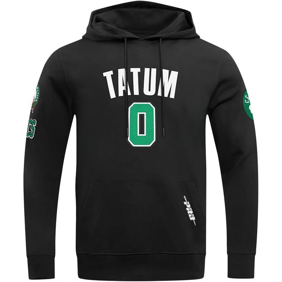 imagePro Standard NBA mens Mens Nba Boston Celtics Classic Player Cotton Double Knit Pull Over HoodieBlack