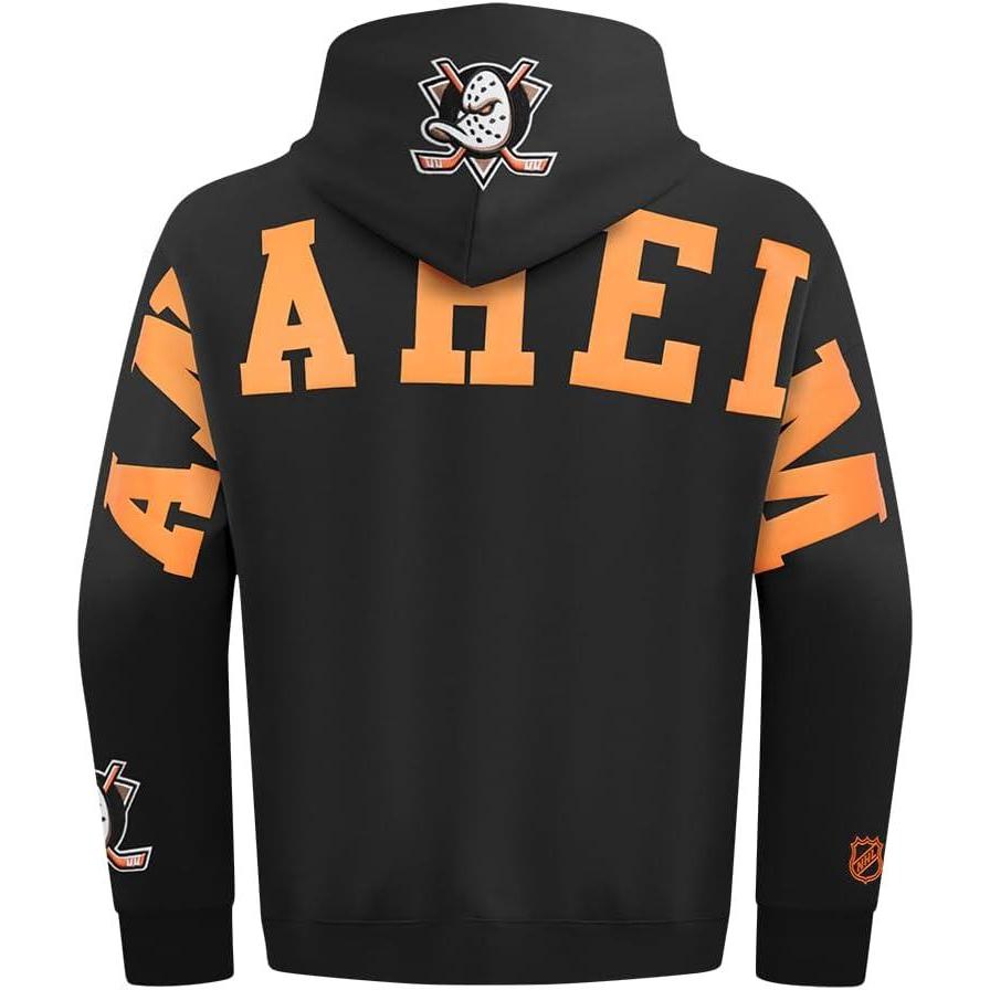 imagePro Standard NHL mens Mens Nhl Wingspan Fleece Pull Over HoodieBlack