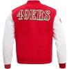 Pro Standard Mens NFL Classic Varsity Jacket(Red)
