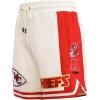 Pro Standard Mens NFL Retro Classics Athletic Short(Eggshell/ Red)