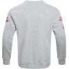 Pro Standard Mens NHL Old English Crewneck Sweatshirt(Heather Grey)