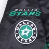 Pro Standard Mens NHL Old English Satin Jacket(Black/Gray)