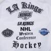 Pro Standard Mens NHL Old English Satin Jacket(White/Black)
